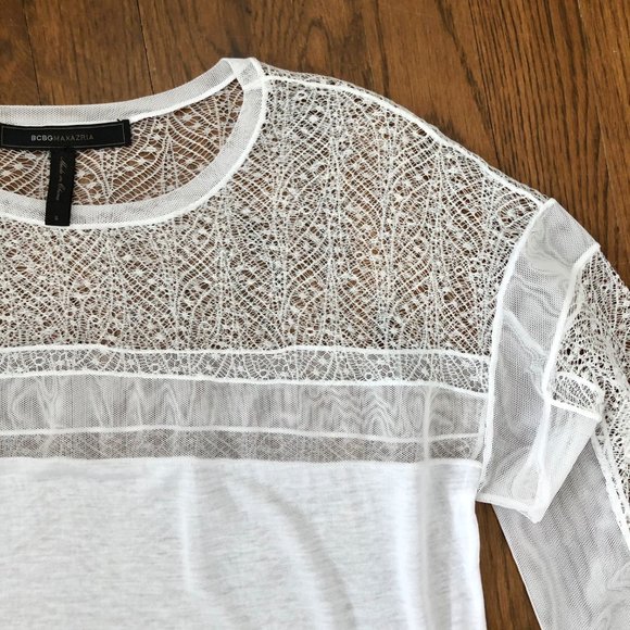 Delicate BCBG Lace Long Sleeve - Picture 2 of 9